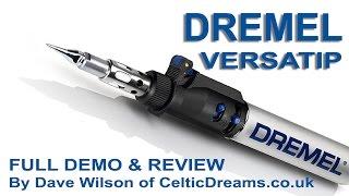 Dremel Versatip Gas Soldering Torch Demo & Review in HD