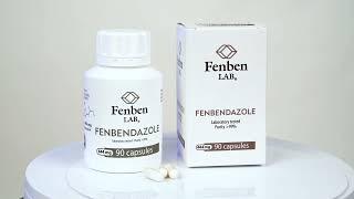 Fenbendazole 444mg 90 capsules Purity 99% by Fenben Lab Certified Third-Party Laboratory Tested