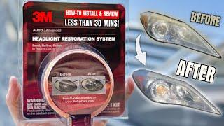 Does this $15 3M Headlight Restoration Kit ACTUALLY Work?  3M Headlight Restoration Kit Review