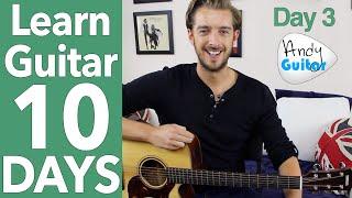 Guitar Lesson 3 - Three Little Birds Guitar Tutorial 10 Day Guitar Starter Course
