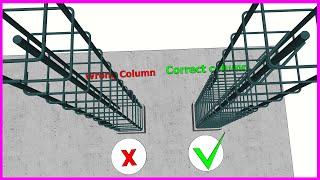  Column Rebar in Wrong and Correct Way  Nhà Xanh Việt Nam