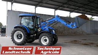 New Holland «T5.100S» Aufs Wesentliche konzentriert