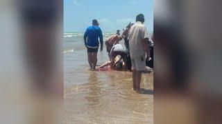 Shark attack on South Padre Island leaves several people hurt on Fourth of July