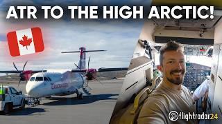 ATR 42 Cockpit Flight with Canadian North