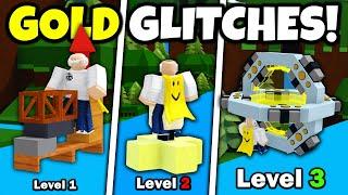 BEST GOLD GLITCHES of 2024  Build a boat for Treasure ROBLOX