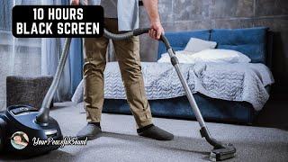 Vacuum Cleaner Sound - 10 Hours Black Screen  White Noise Sounds - Relax Study or Fall Asleep