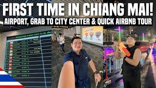 First time in CHIANG MAI Airport Arrival + Quick AIRBNB Tour  Ivan de Guzman