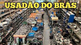FERRAMENTAS e MÁQUINAS USADAS no BRÁS em SÃO PAULO loja Paraná 150 USED ​​TOOLS AND MACHINES