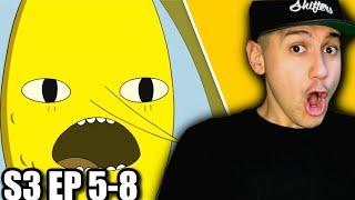 Adventure Time S3 Ep 5-8 REACTION UNACCEPTABLE