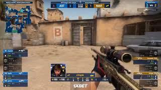 s1mple ACE and clutch 1v3 against Astralis on Dust 2  IEM Cologne 2021  Group Stage