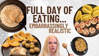 full day of eating .. embarrassingly realistic 