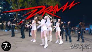 KPOP IN PUBLIC  ONE TAKE aespa 에스파 Drama  DANCE COVER  Z-AXIS FROM SINGAPORE