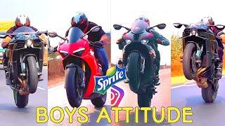 Boys ATTITUDE RIDERs  PRO RIDErS  HEAVY STUNTs⭕ STUNTS RIDERSKTMR15NS200️DUKE