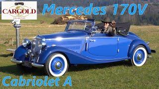 Mercedes 170 V Cabriolet A 1937 Sympathischer und seltener Vor-Kriegs Oldtimer