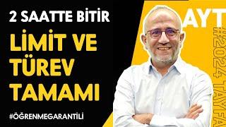 Limit ve Türev Konu Anlatımı  Tek Video #öğrenmegarantili