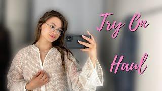 4K Transparent Clothing Try On Haul  New Things In Todays Review Try-on Haul