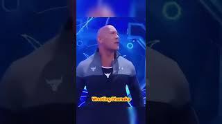 The Rock is Back and accept Grayson Waller challenge #therock #graysonwaller #wweshorts