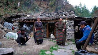 Kehidupan Sehari-hari di desa-desa yang jauh di Nepal. Bagaimana orang tinggal di desa-desa