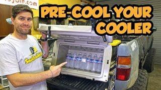 Keep Ice Longer by Pre-Cooling your Coolers