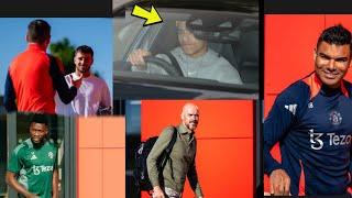  BREAKING Greenwood LEAVES Carrington minutes after meeting Manchester United as players ARRIVE