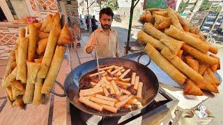 Crispy Vegetable Spring Roll Recipe of Hammad Bakers  Iftar Recipes 2024