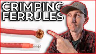 How to Crimp Ferrules and Why You Need Them