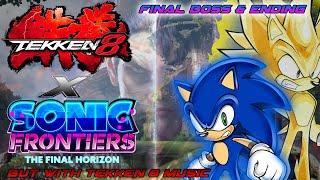 Sonic Frontiers The Final Horizon - Final Boss & Ending But With Tekken 8 Music