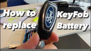 How to change battery on Ford keyless entry keyfob #ford #howto #battery