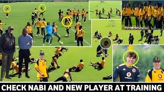 Nabi has come up with a New Formation at training Watch kaizers training this morning