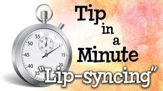 5 Easy Tips for LIP-SYNCING Animation in 1 minute