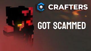 got scammed in craftersmc skyblock 