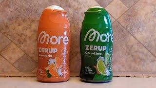 #Taste-Test-More Nutrition Zerup  Mandarin & Cola-Lime 