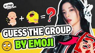 GUESS KPOP GROUPS BY EMOJI  KPOP GAMES  KPOP QUIZ 