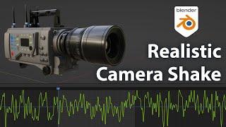 Realistic Camera Shake in Blender Free Addon