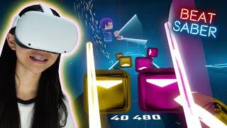 Beat Saber Battle in VR