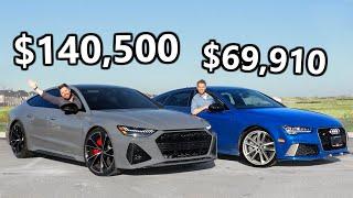 2021 Audi RS7 vs 2016 Audi RS7  Serious Monster Meets Seriously Good Deal