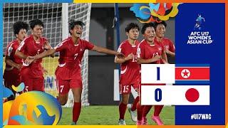 #U17WAC  Final  DPR Korea 1 - 0 Japan