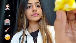 Hindi ASMR  Indian Doctor Treats And Stitches Your Wounds  Roleplay