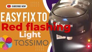 Descale Your Tassimo Coffee Machine and stop the Red Flashing Light