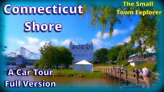 Connecticut Shore.  Quick Car Tour.  FULL Version.  Old Saybrook Old Lyme and Points in Between.