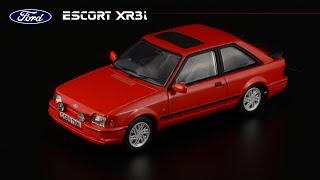 Прохладный хэтч Ford Escort XR3i Mk IV 1990 • Vanguards • Автомобили 1980-х в масштабе 143