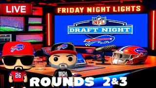 Live Coverage Buffalo Bills 2024 NFL Draft Rounds 2 & 3