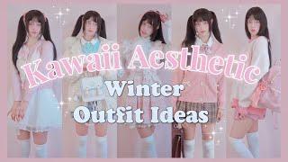 Winter ️ Kawaii Aesthetic Fashion Outfits Ideas   Lookbook 