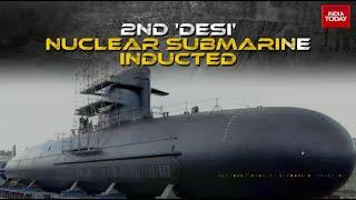 Battle Cry INS Arighat Joins Nuclear Command 2nd Desi Nuclear Submarine Inducted  India Today