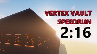 Escaping Vertex Vault in 136 seconds  Speedrunning a chunkbanned prison