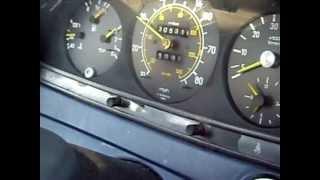 1982 Mercedes Benz 300D Turbo Diesel 5cyl Drive around