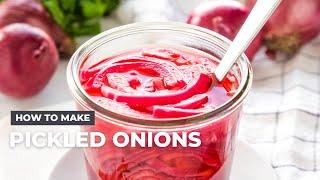 How to Make Pickled Onions