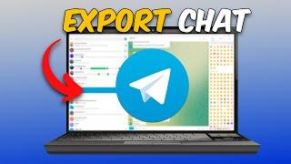 How to Export Telegram Chat History - Tutorial 2024