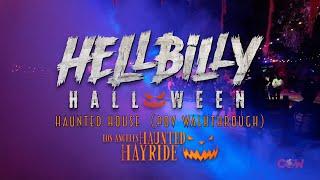 Hellbilly Halloween House Maze Walkthrough Los Angeles Haunted Hayride 2024