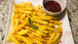 How to make crispy french fries easy delicious french fries recipe طرز تهیه چیپس کچالو سرخ شده